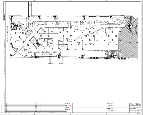 Floor Plan of Ocean Walk